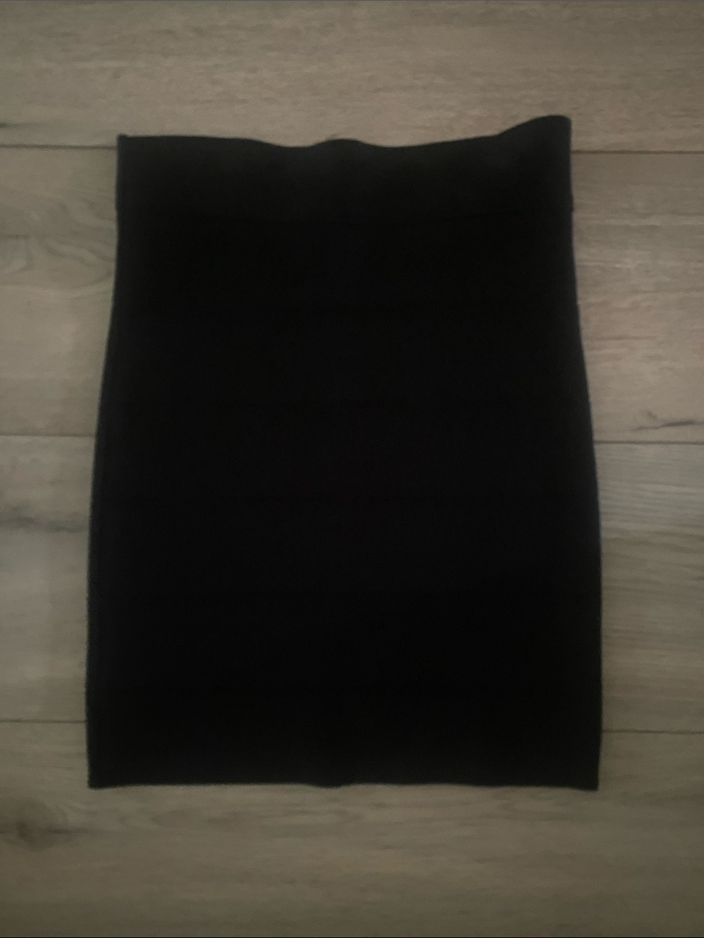 bebe Black Bandage Mini Skirt